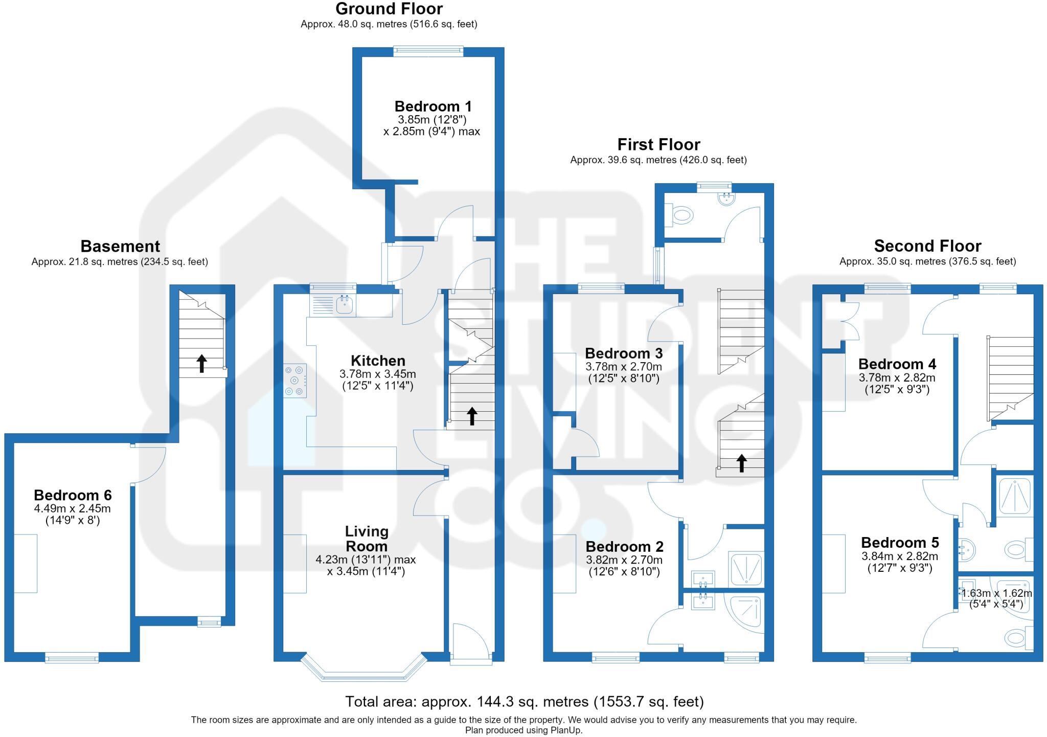 Portland Road, Nottingham floorplan