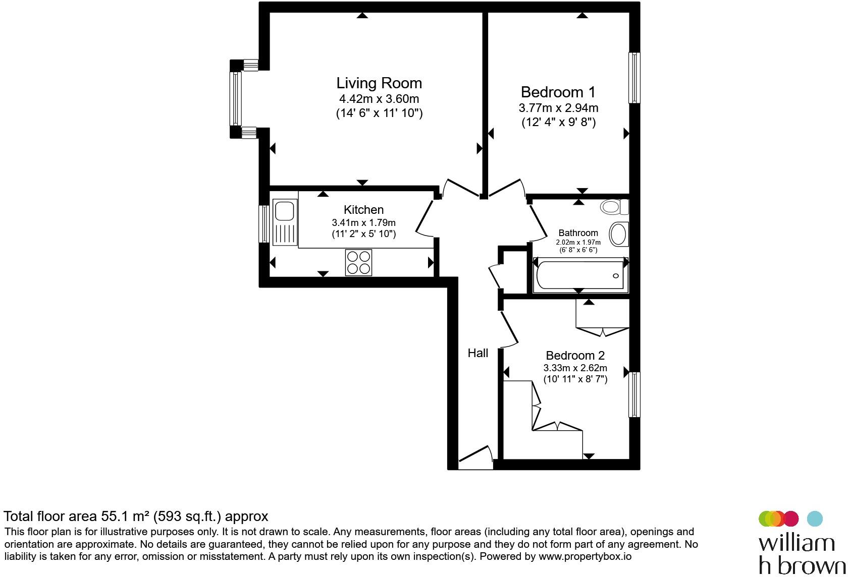 Friday Wood Green, COLCHESTER floorplan