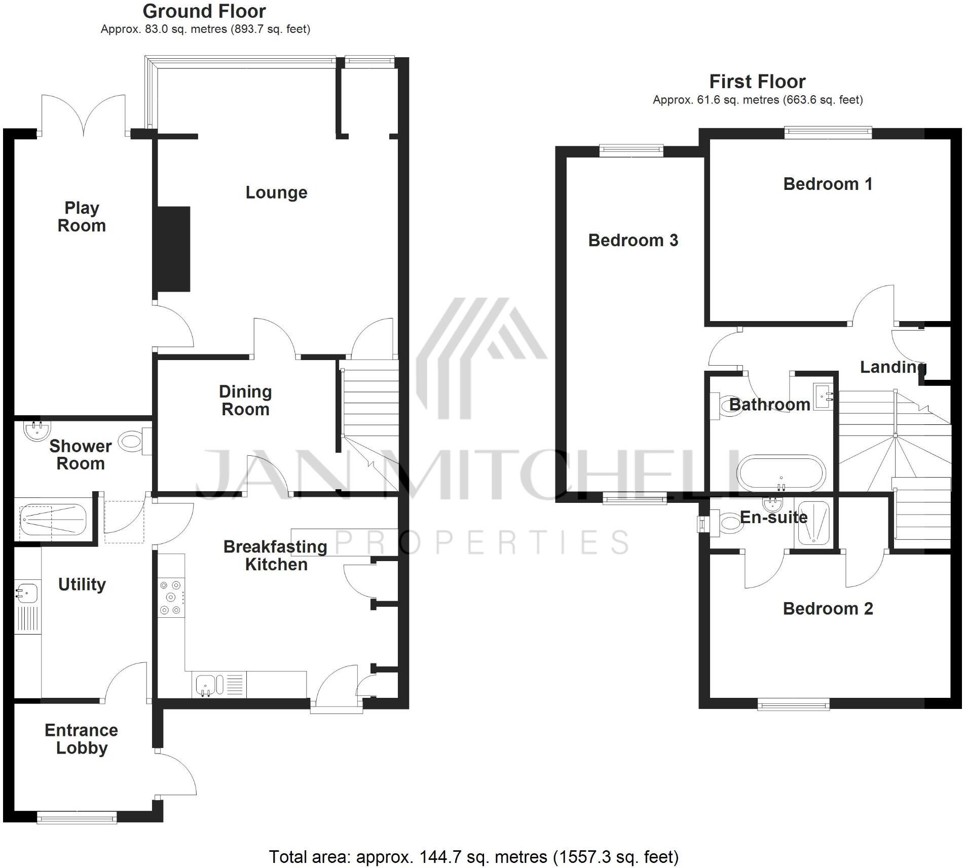 South Avenue, Whickham, Newcastle upon Tyne floorplan