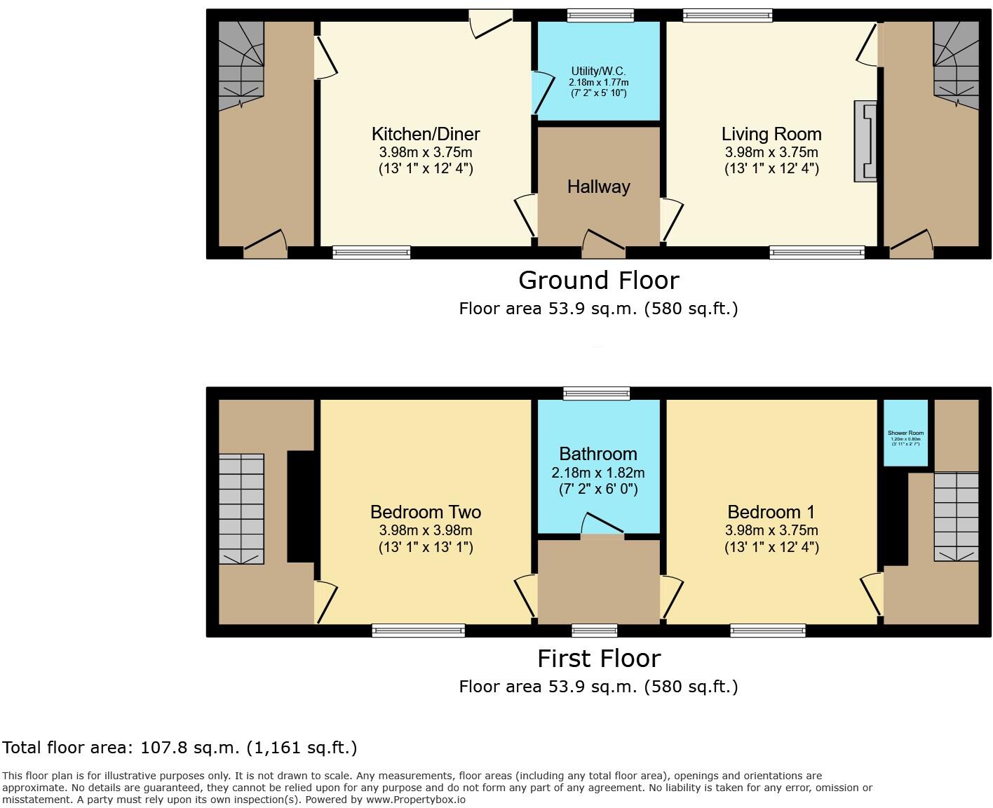 Goodleigh Road, Barnstaple, Devon, EX32 floorplan