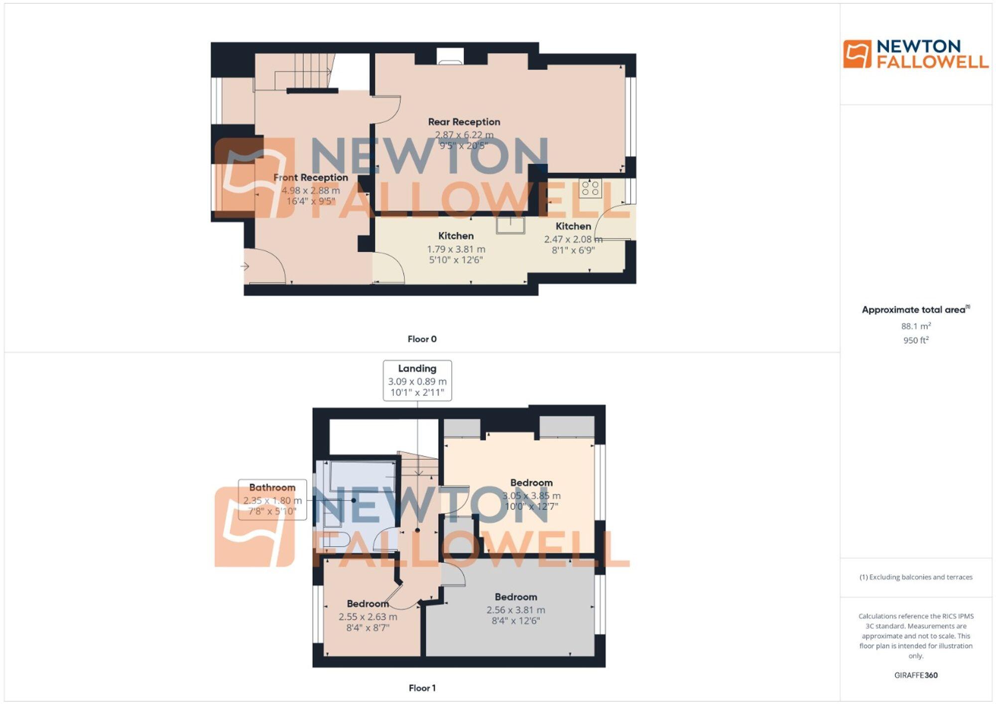 Neath Road, Walsall, WS3 floorplan