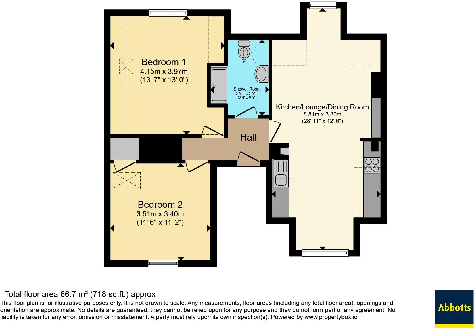 Vicarage Road, Cromer, Norfolk, NR27 floorplan