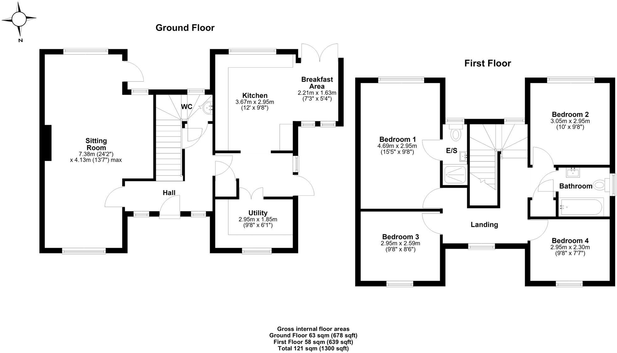 Radwinter Road, Sewards End, CB10 floorplan