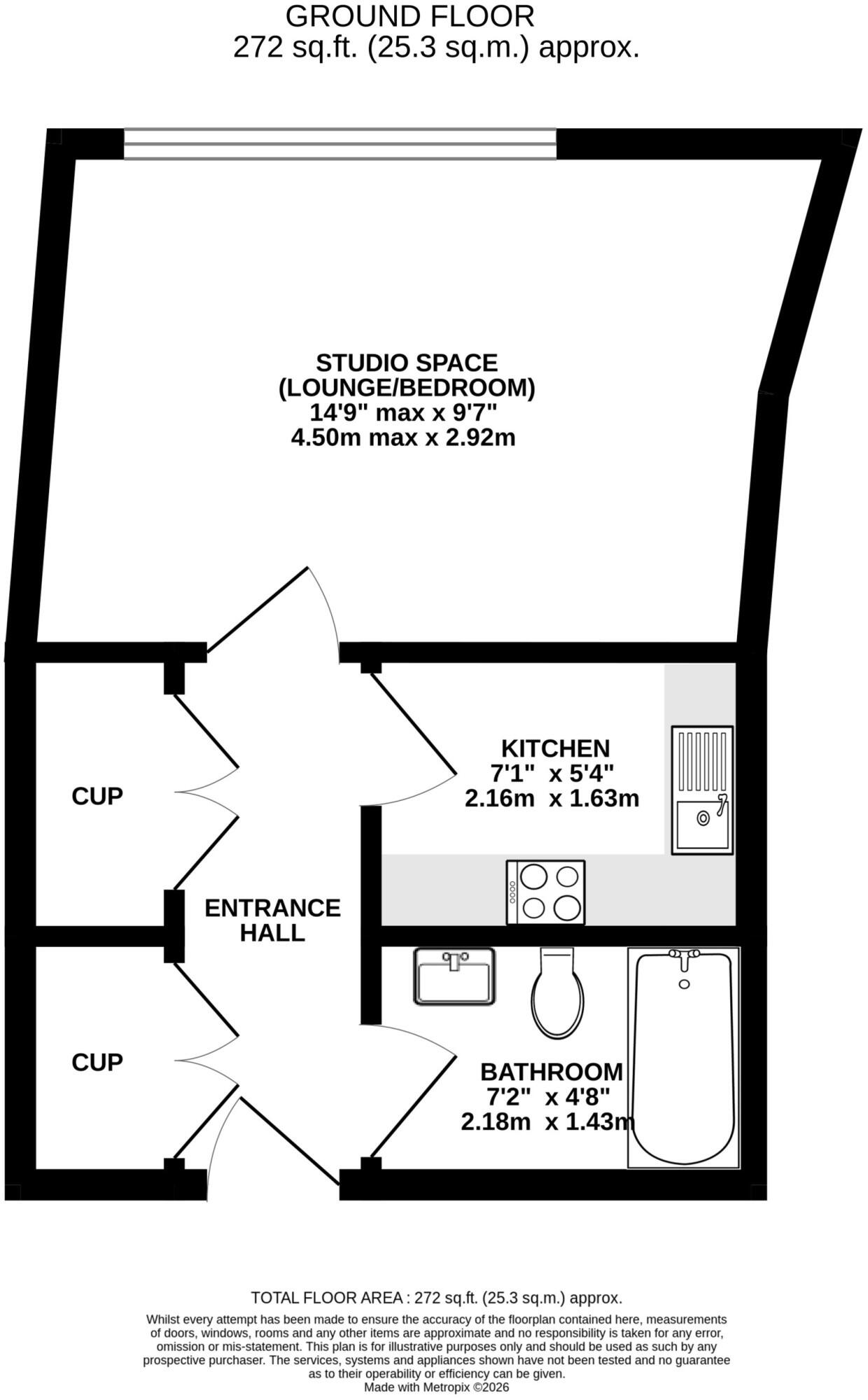 Apt. 27 Spectrum Apartments, Central Promenade, Douglas, IM2 4LL floorplan