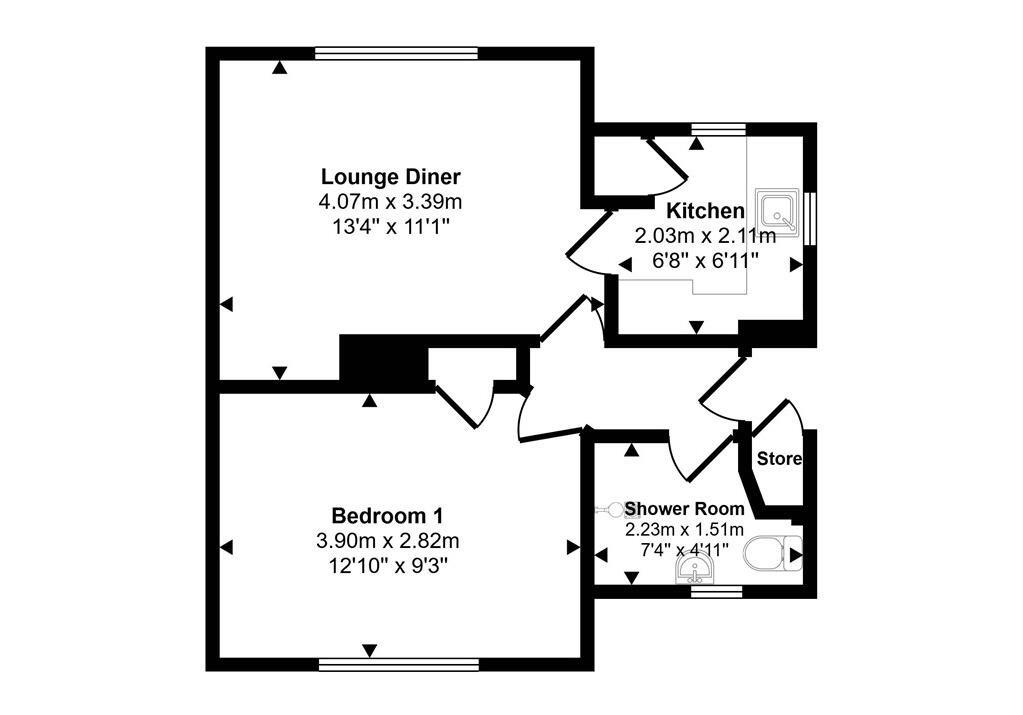 Holly Grove Road, Bramfield, HERTFORD floorplan