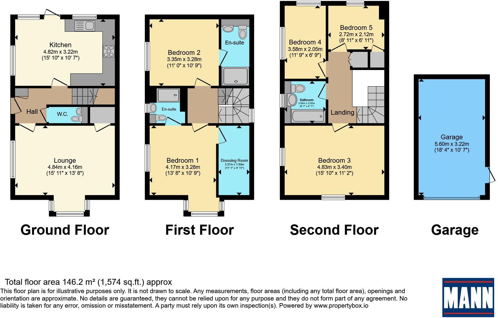 Green Horse Grove, Maidstone, Kent, ME16 floorplan