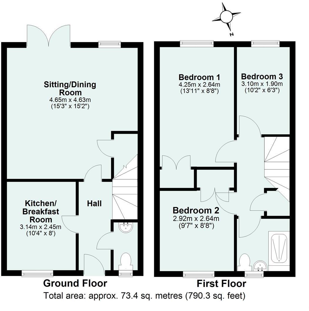 Webbers Way, Tiverton, Devon floorplan