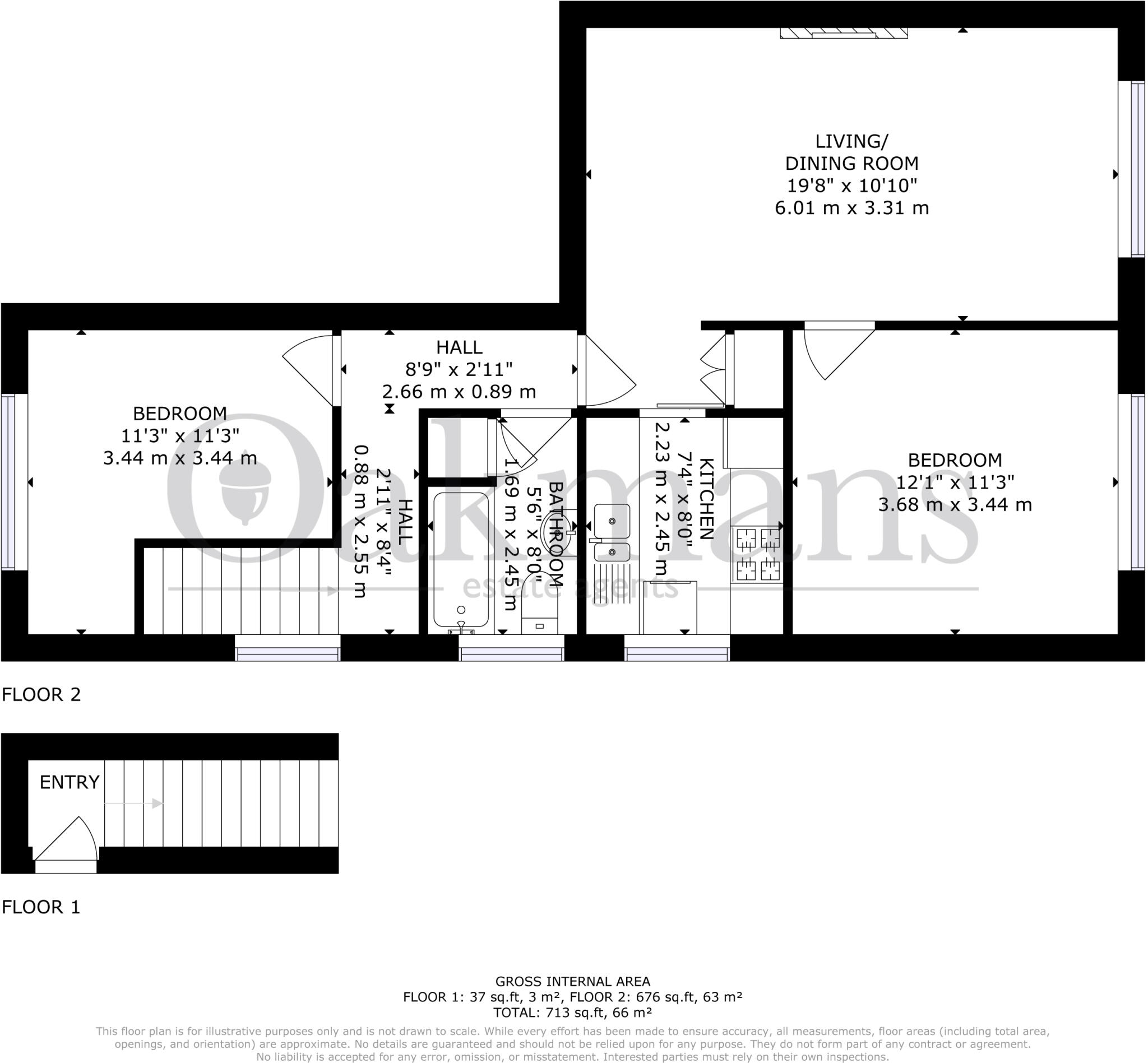 Wellman Croft, West Midlands, B29 floorplan