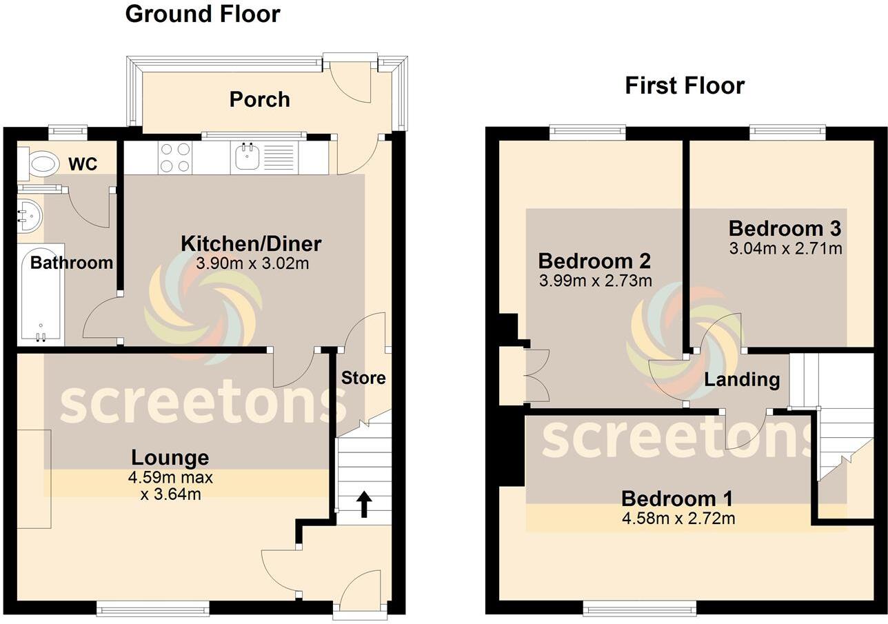 1 Firth Hills Cottages, North Ings Lane, Hatfield floorplan