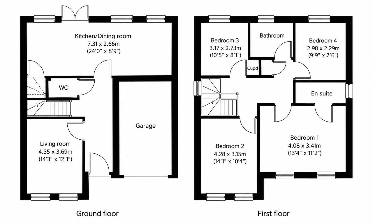 Whitehurst Road, Cheadle, Stoke On Trent, ST10 1FU floorplan