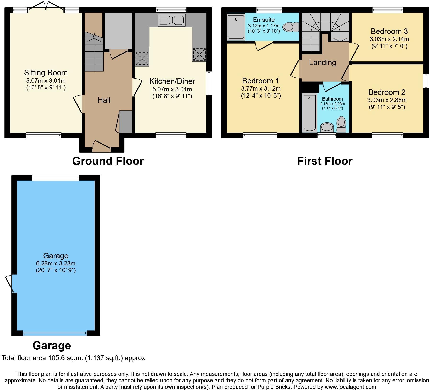 Bramble Crescent, Bodicote, OX15 floorplan