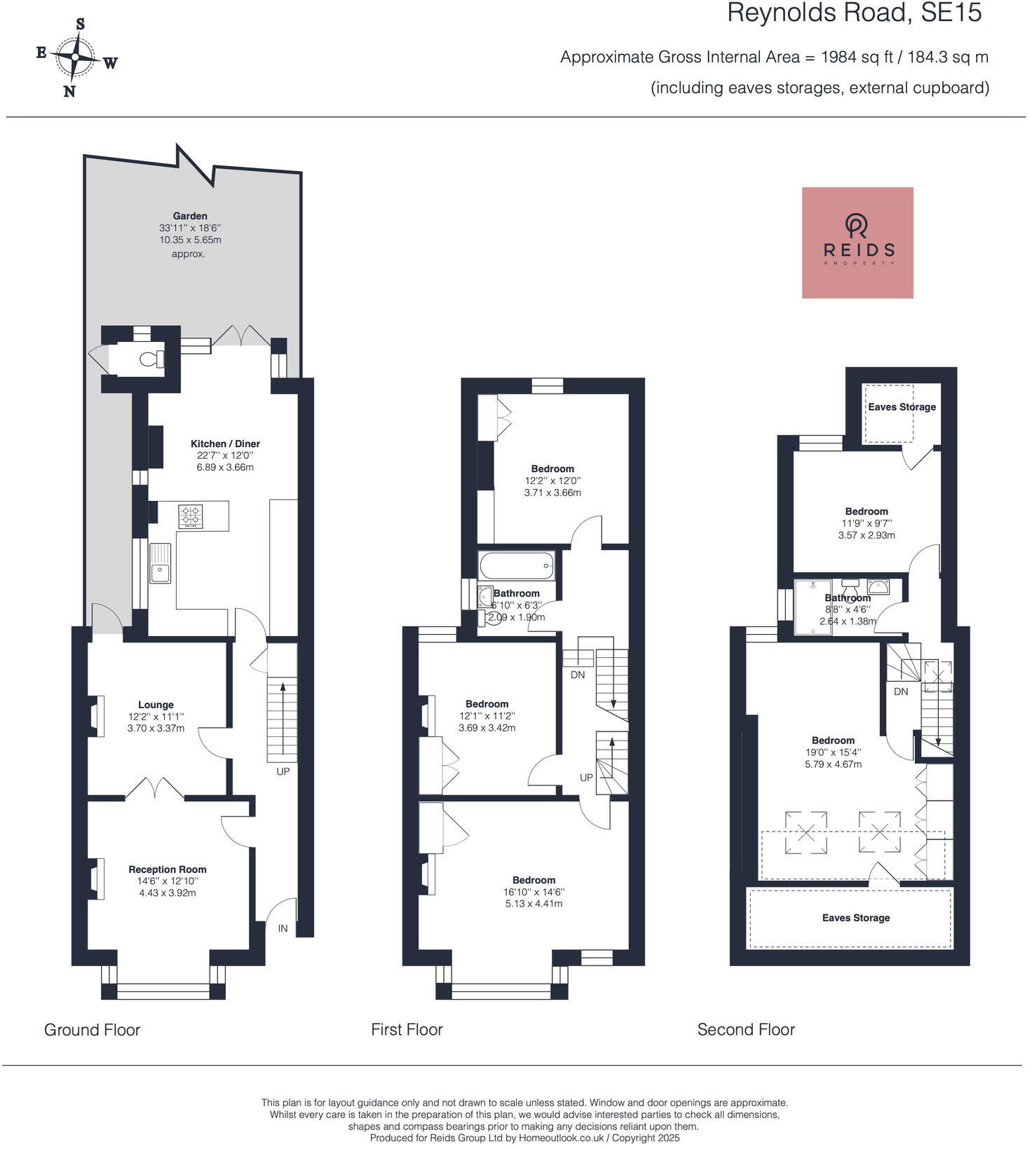 Reynolds Road, Nunhead, SE15 floorplan