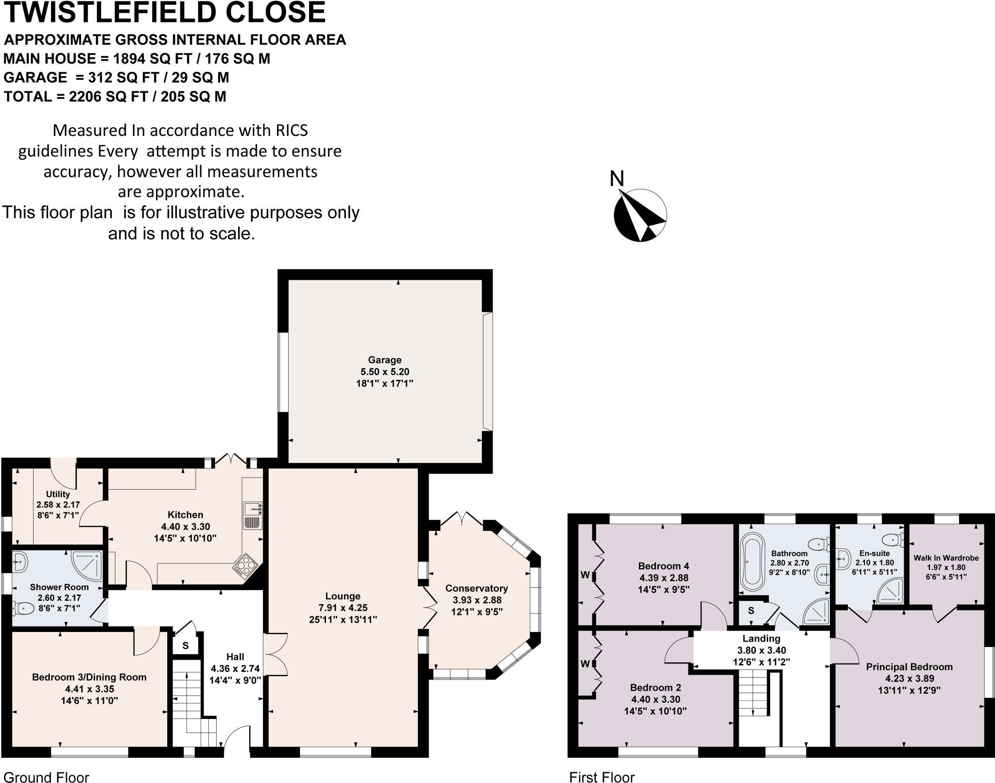 Twistfield Close, Southport, Merseyside, PR8 floorplan