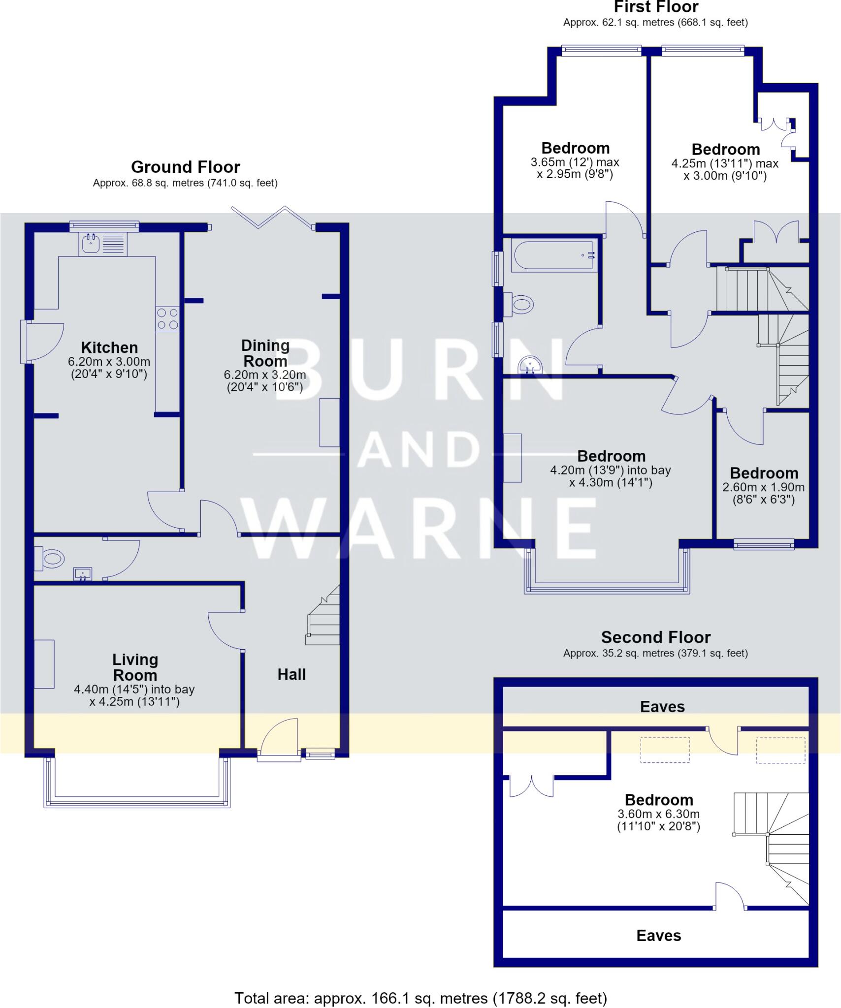 Sandy Lane South, Wallington, SM6 floorplan