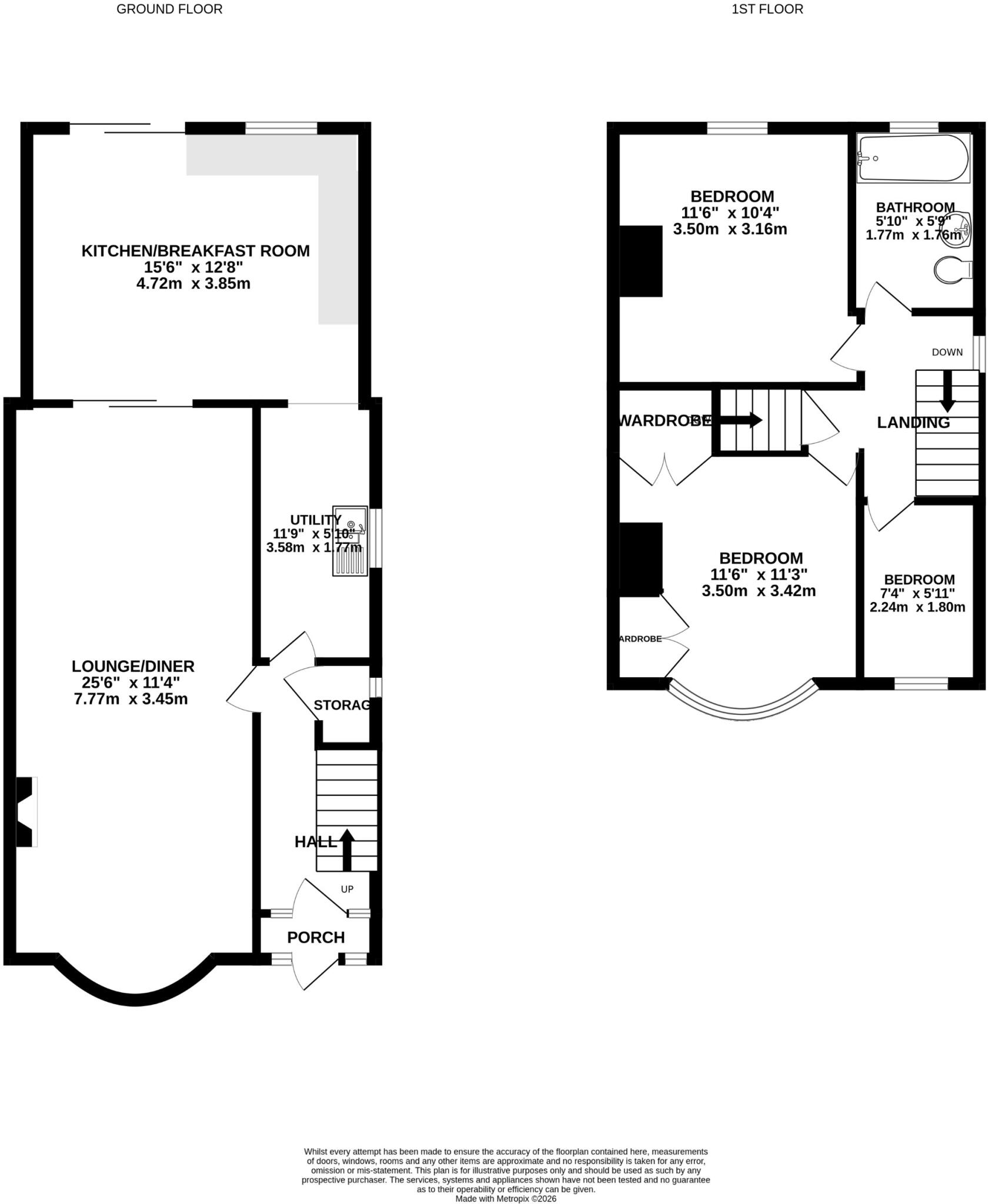 Bretlands Way, Stapenhill, Burton-on-Trent, DE15 floorplan