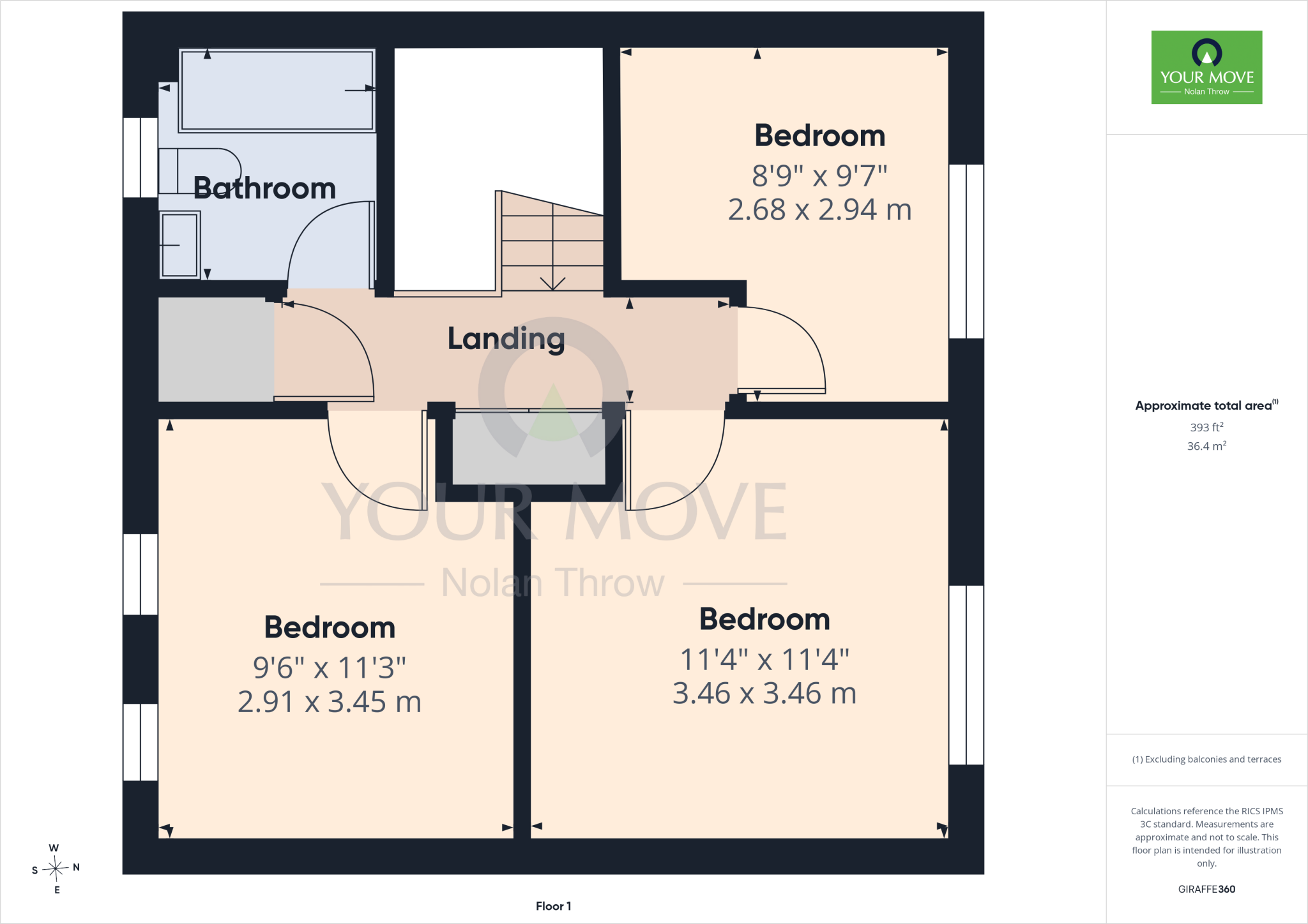 Medellin Hill, Southfields, Northampton, NN3 floorplan