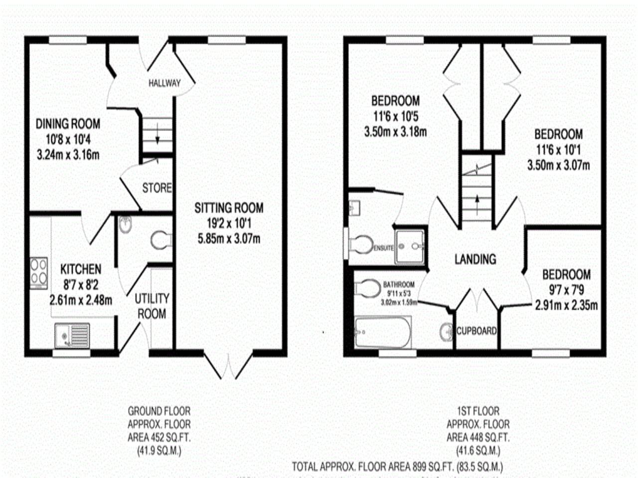 New Road, Frome, Somerset floorplan