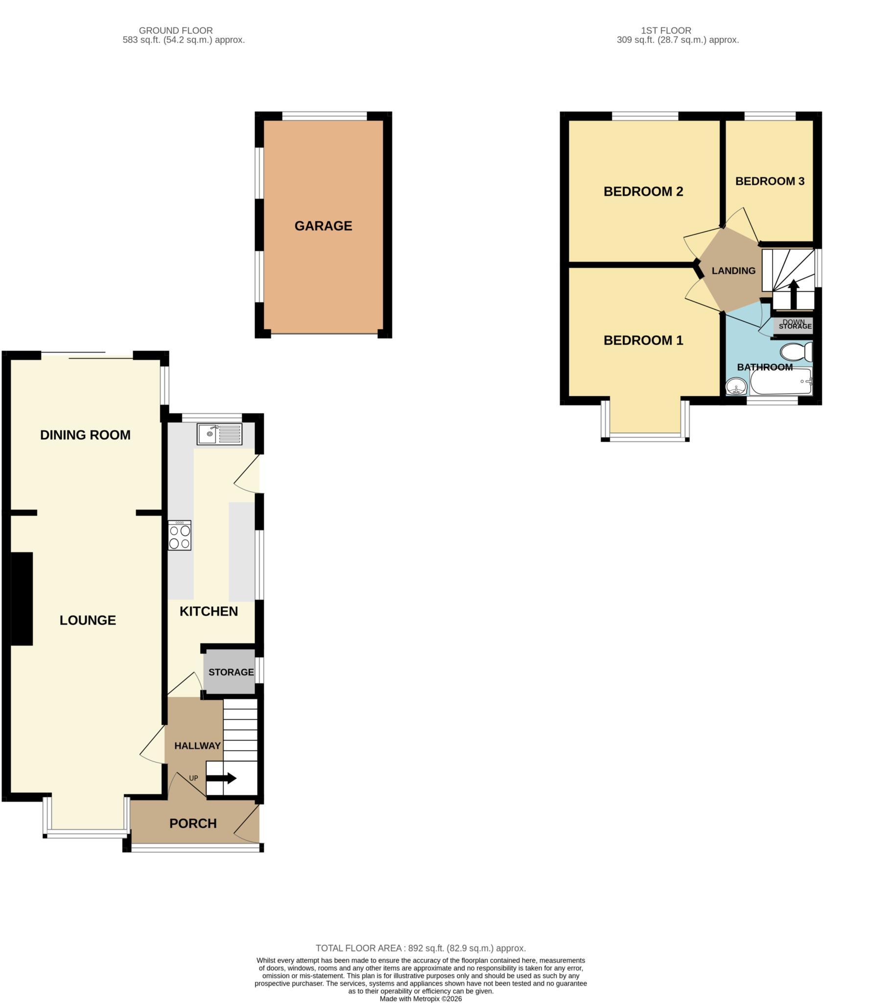 Firs Avenue, Bebington floorplan