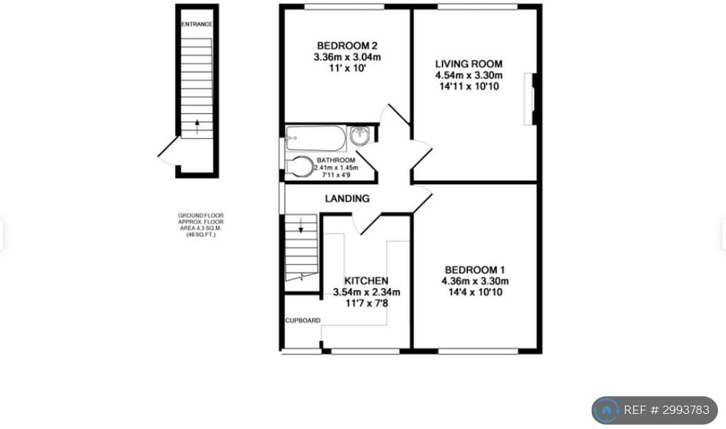 Stafford Road, Caterham, CR3 floorplan