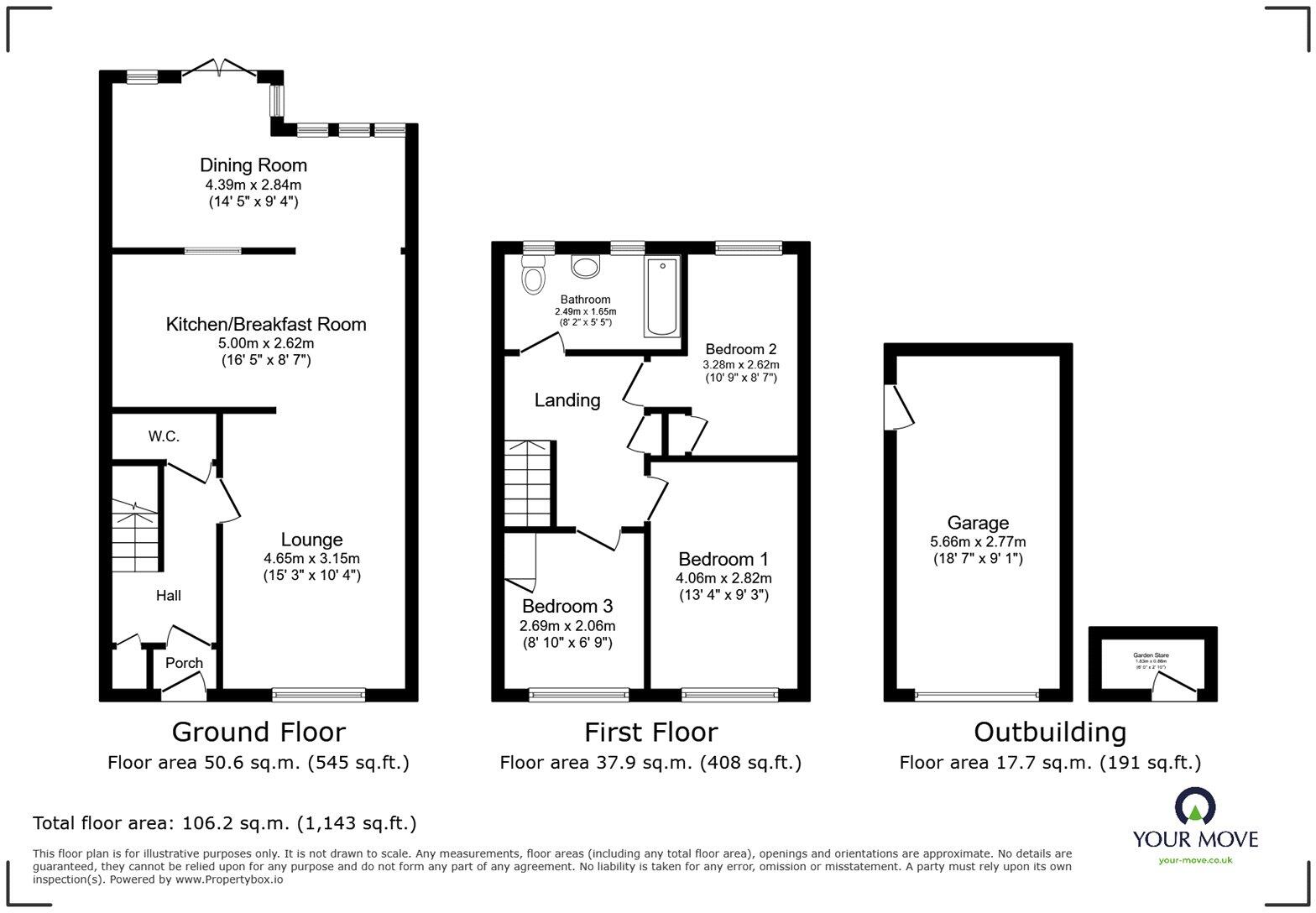 Virginia Walk, Gravesend, Kent, DA12 floorplan