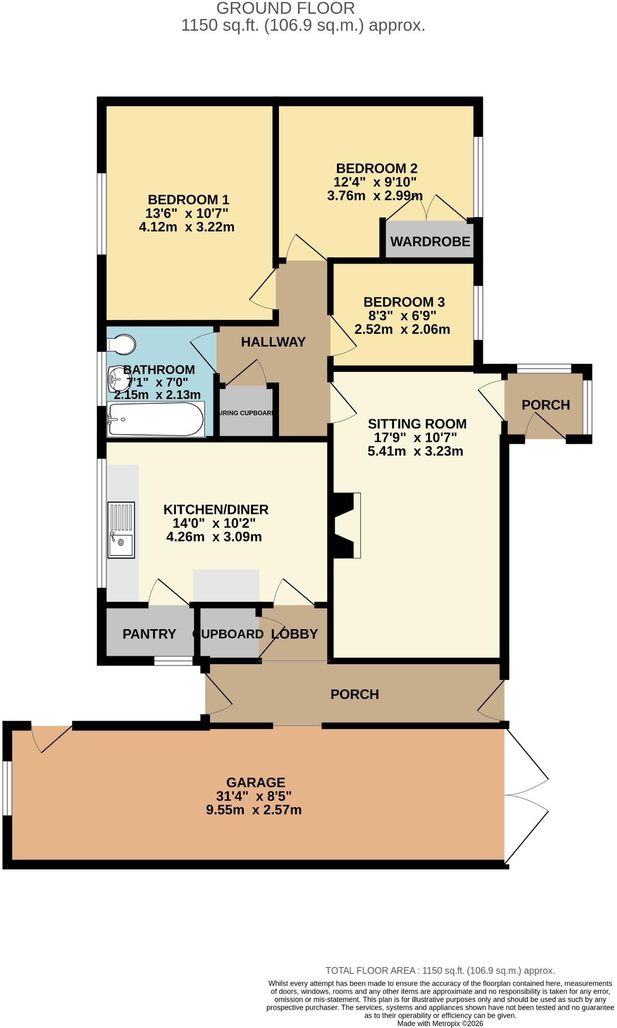 Southampton floorplan
