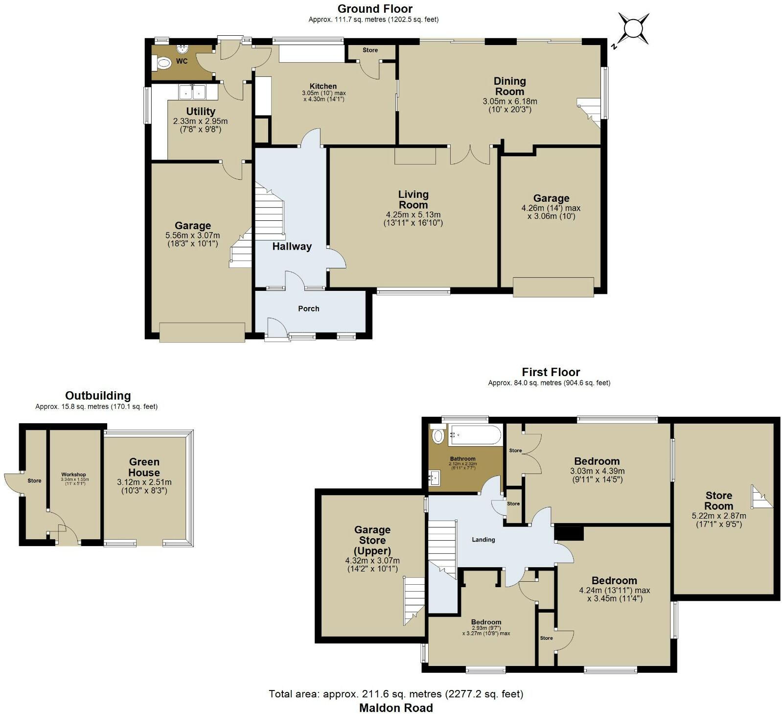 Millers Oak, Danbury floorplan
