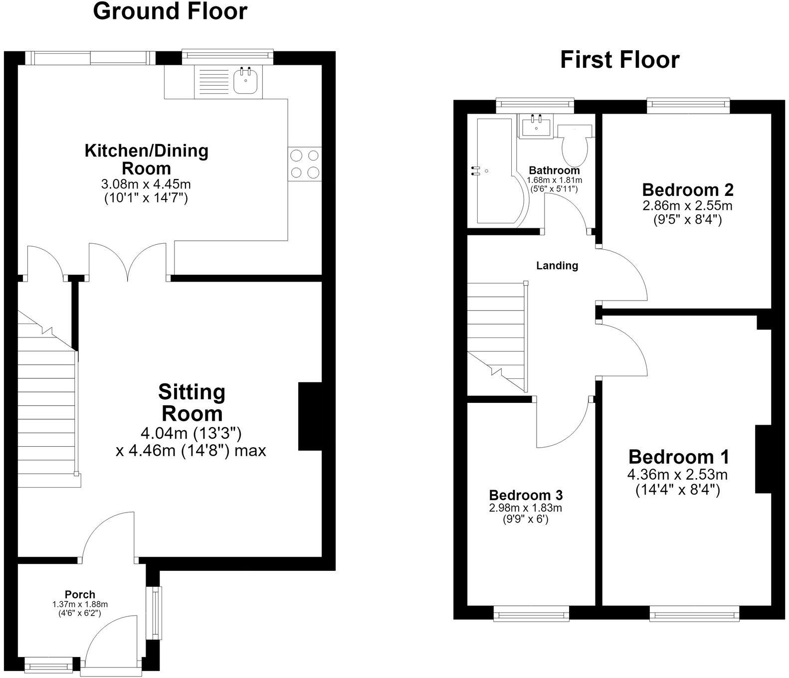 Monarch Drive, Worcester, WR2 floorplan