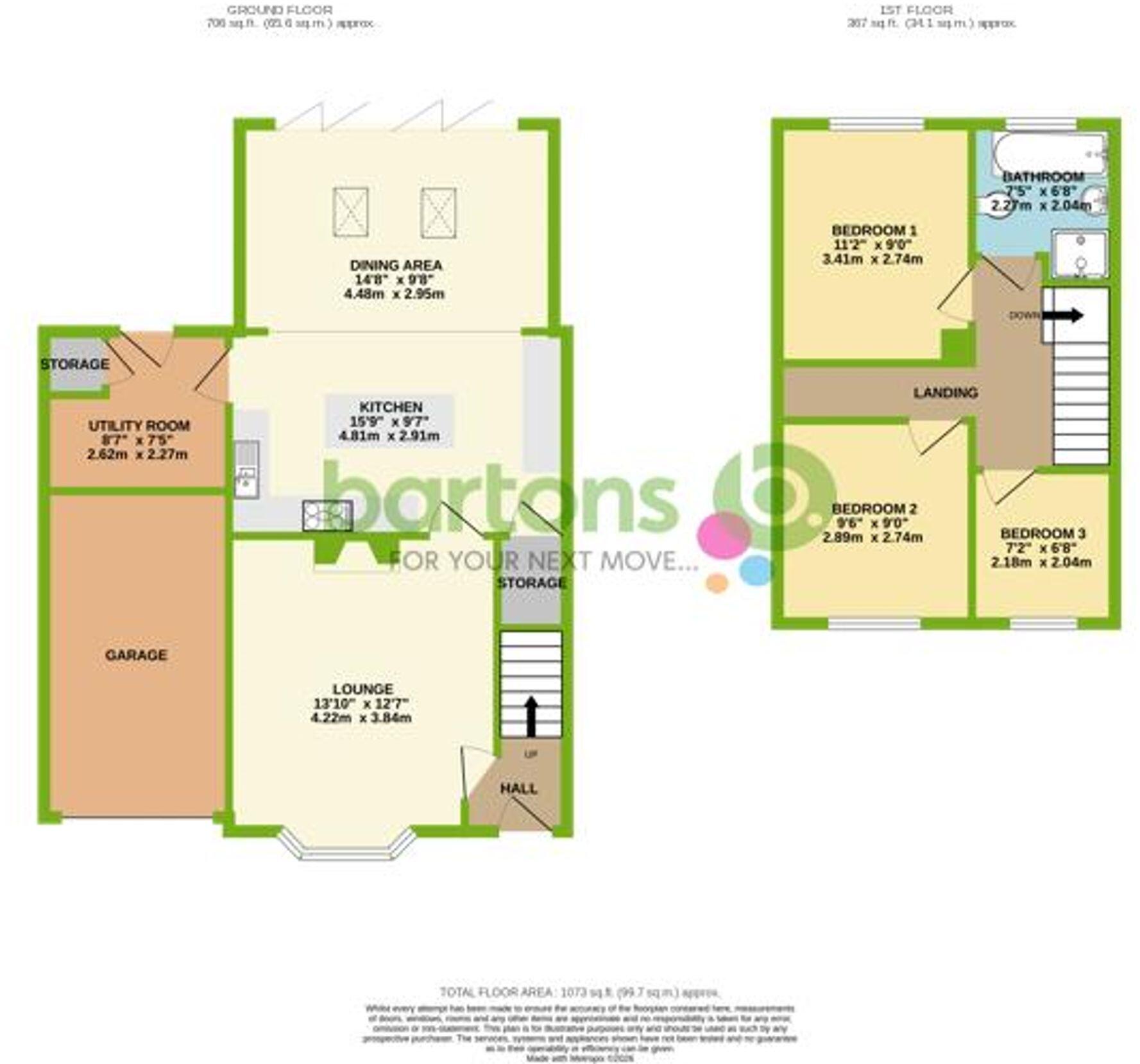 Manor House Road, Rotherham, S61 floorplan