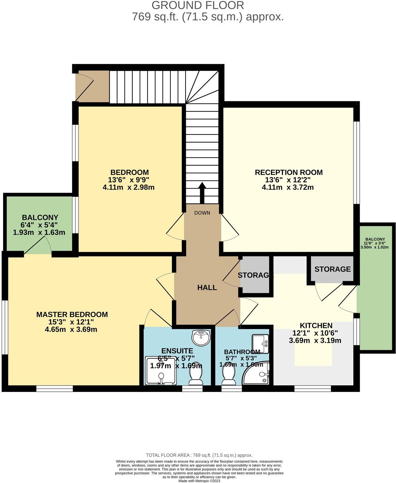 Kendrick Road, Reading, Berkshire, RG1 floorplan