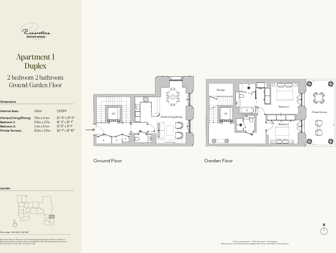 56 
The Bishops Avenue Hampstead
London 
N2 0BE floorplan