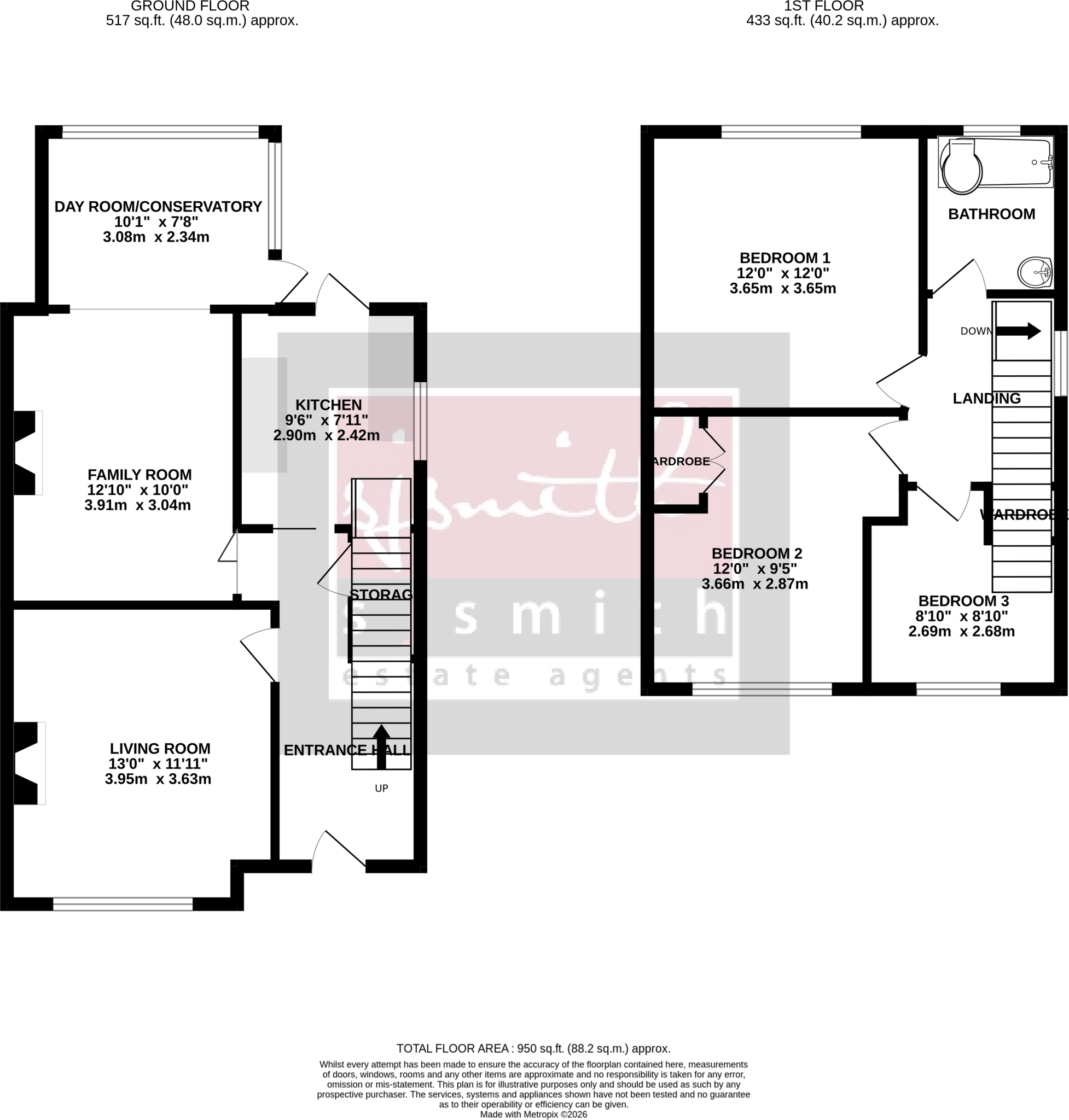 Ashford Crescent, Ashford floorplan