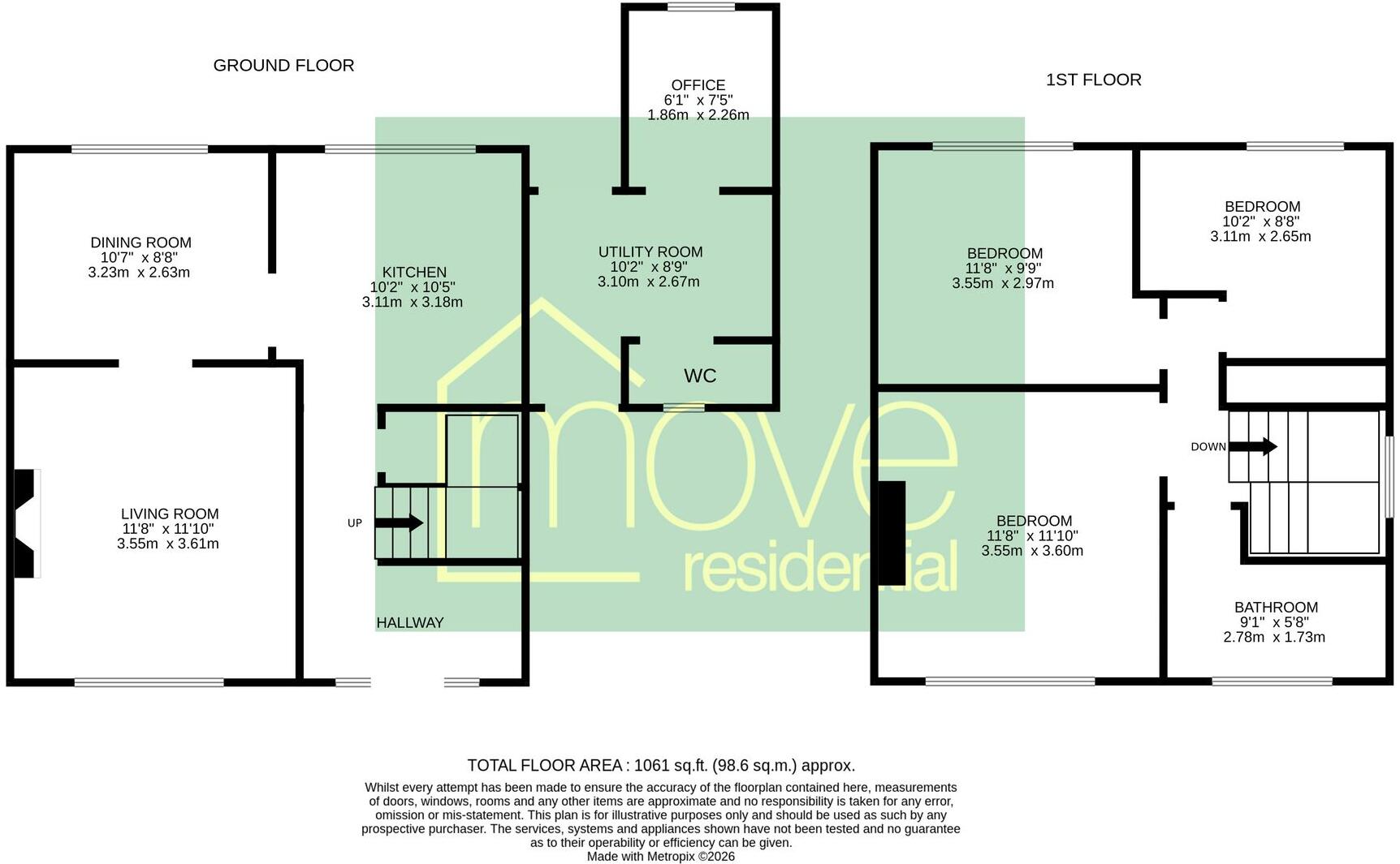 Johnson Road, Prenton, CH43 floorplan