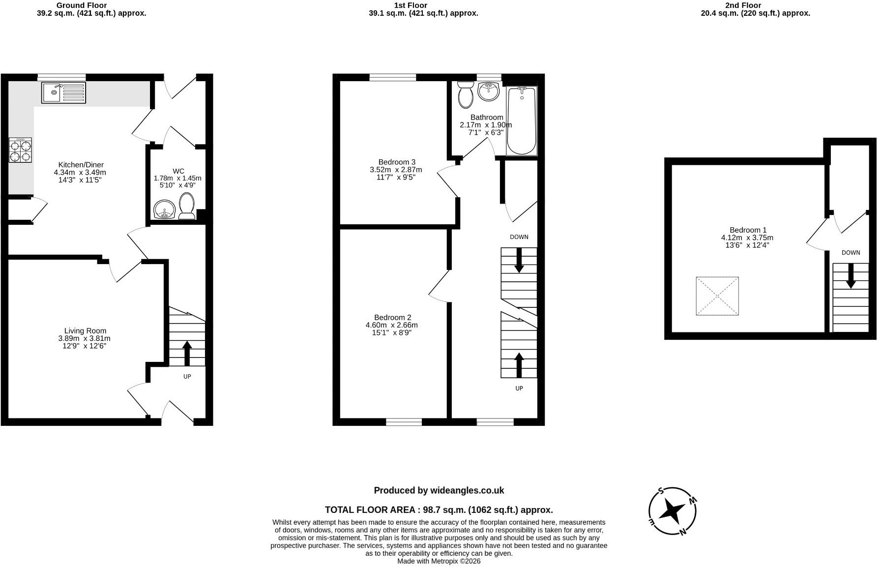 Greenfinch Road, Didcot, Oxfordshire, OX11 floorplan