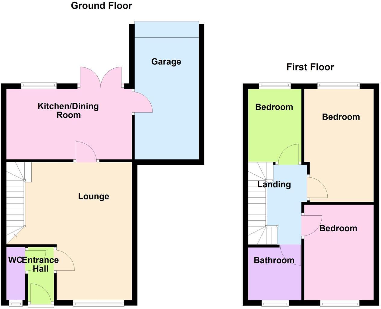 Hinckley Road, Burbage floorplan