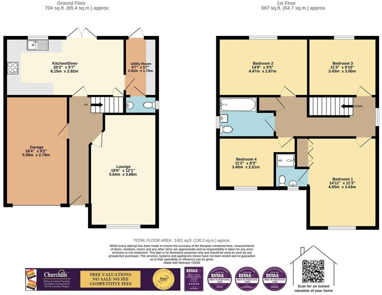 Easingwold, York floorplan