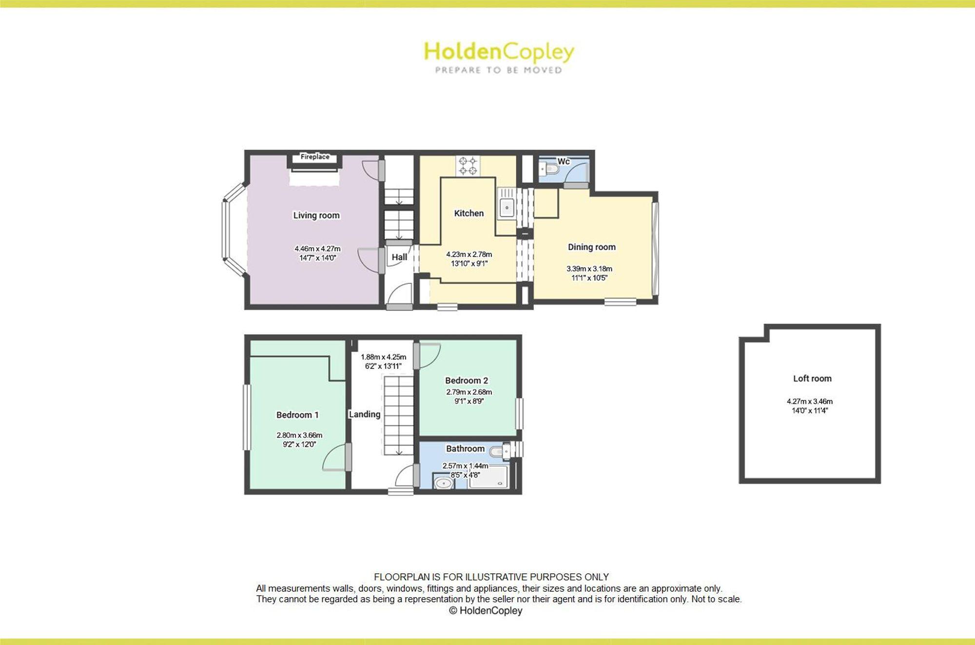 College Street, Long Eaton, NG10 floorplan