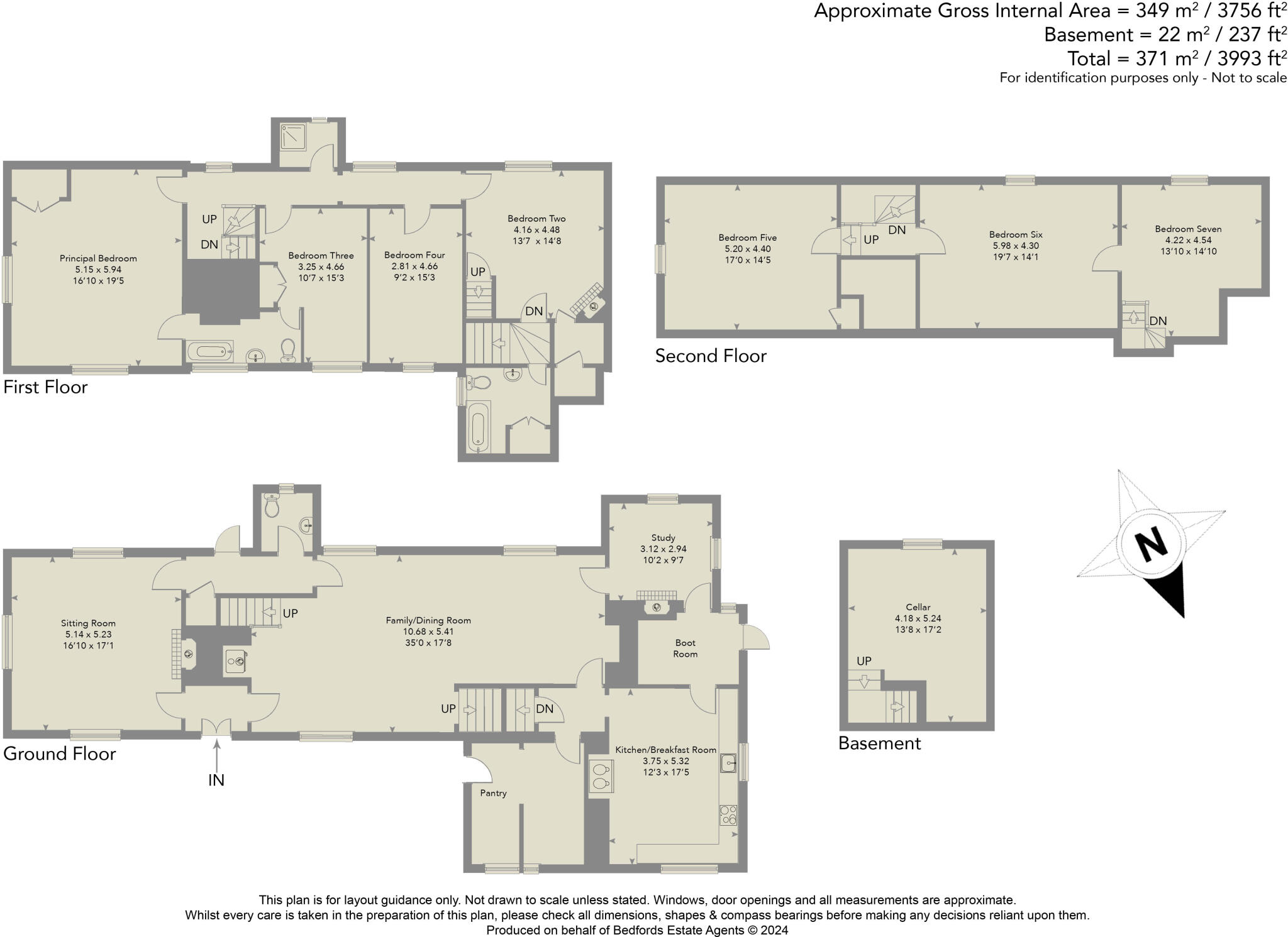 Nowton, Suffolk floorplan