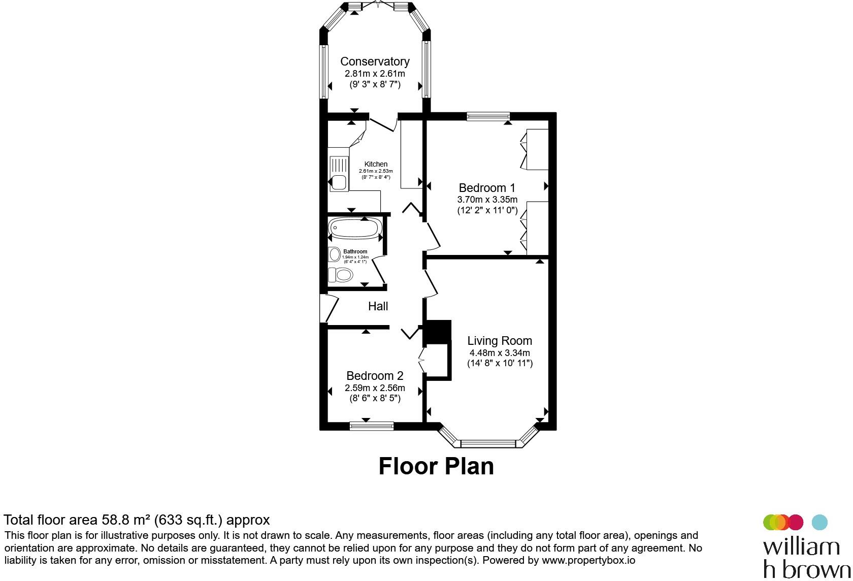 Coniston Road, Dewsbury floorplan