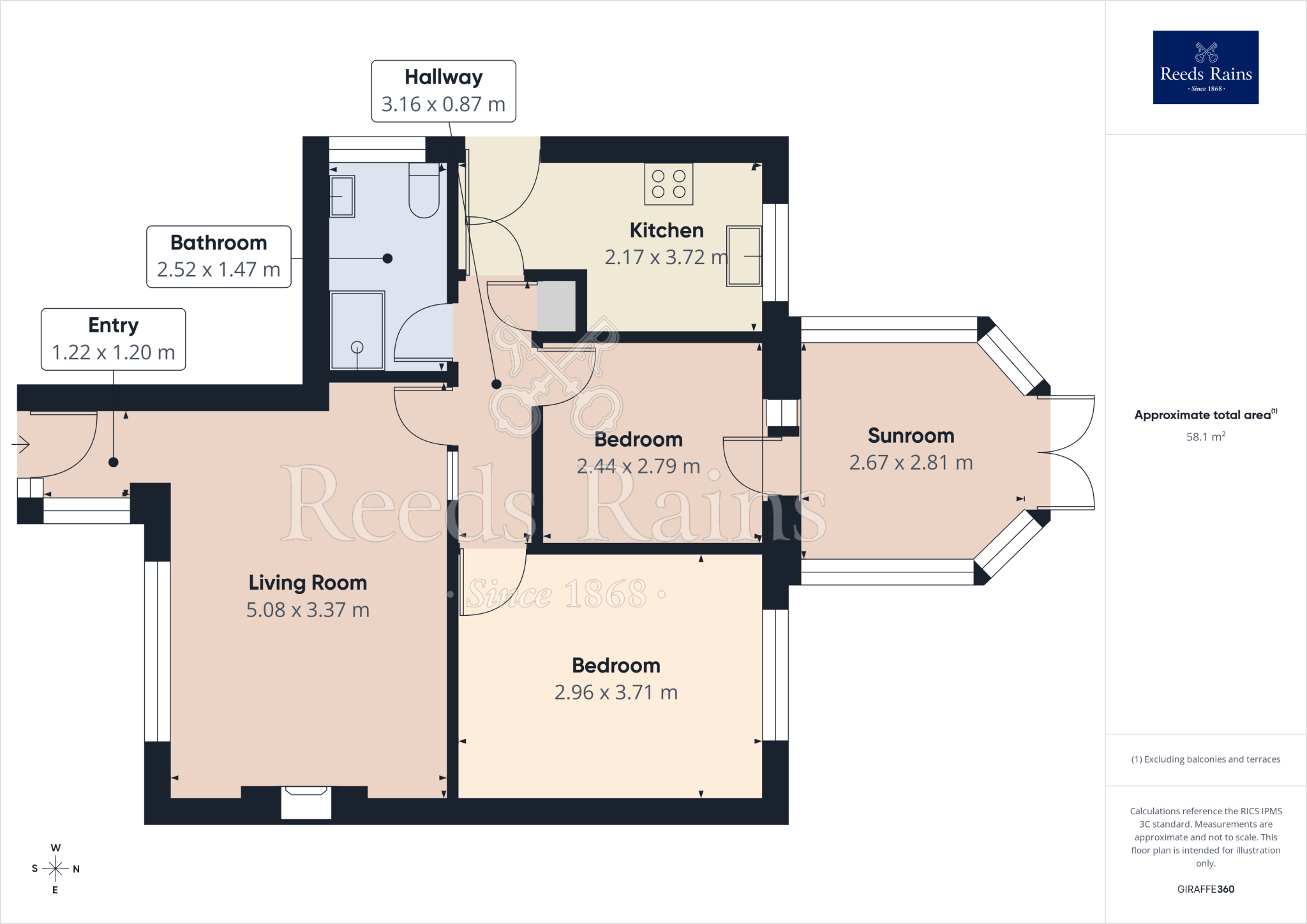 Farnham Croft, Leeds, West Yorkshire, LS14 floorplan