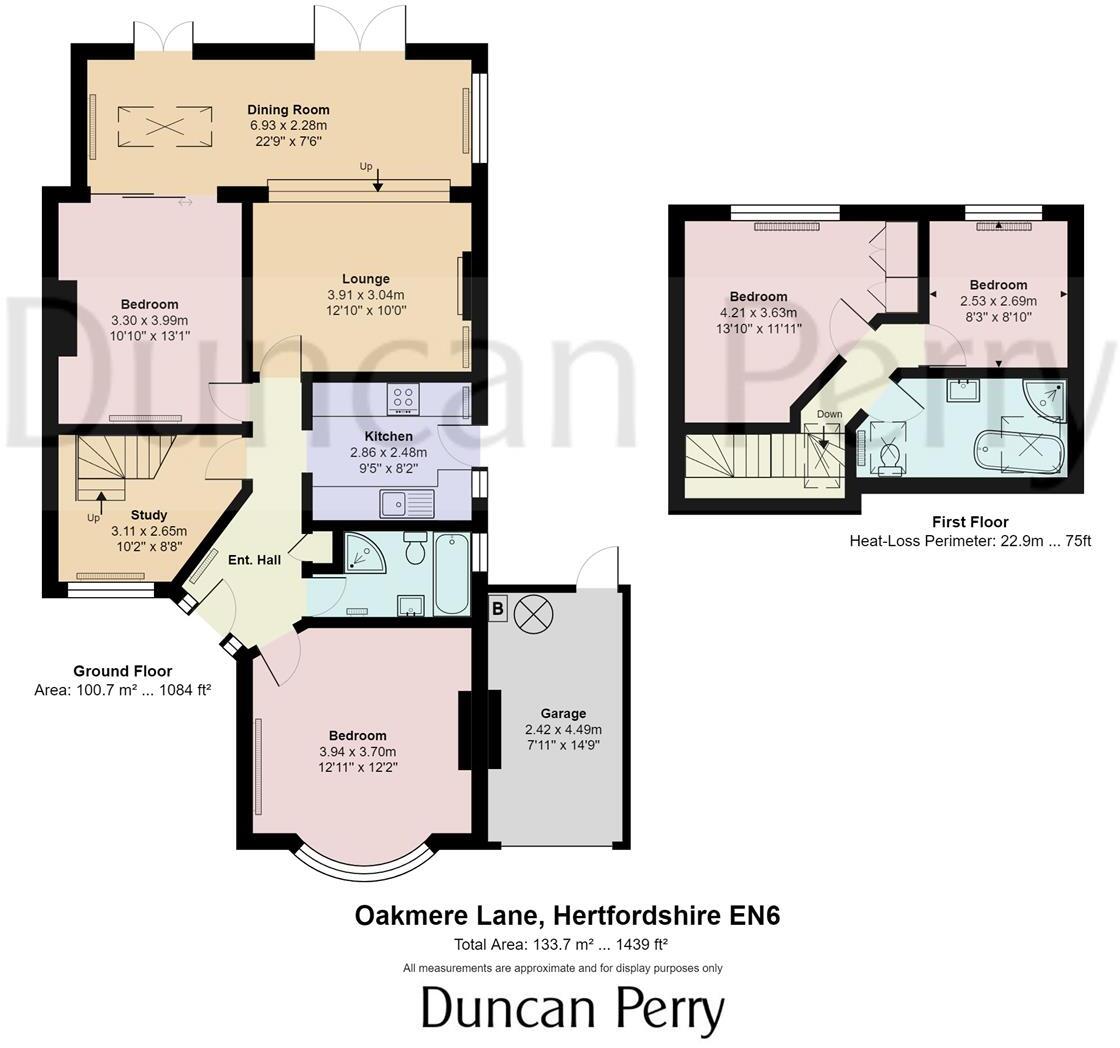 Oakmere Lane, Potters Bar floorplan