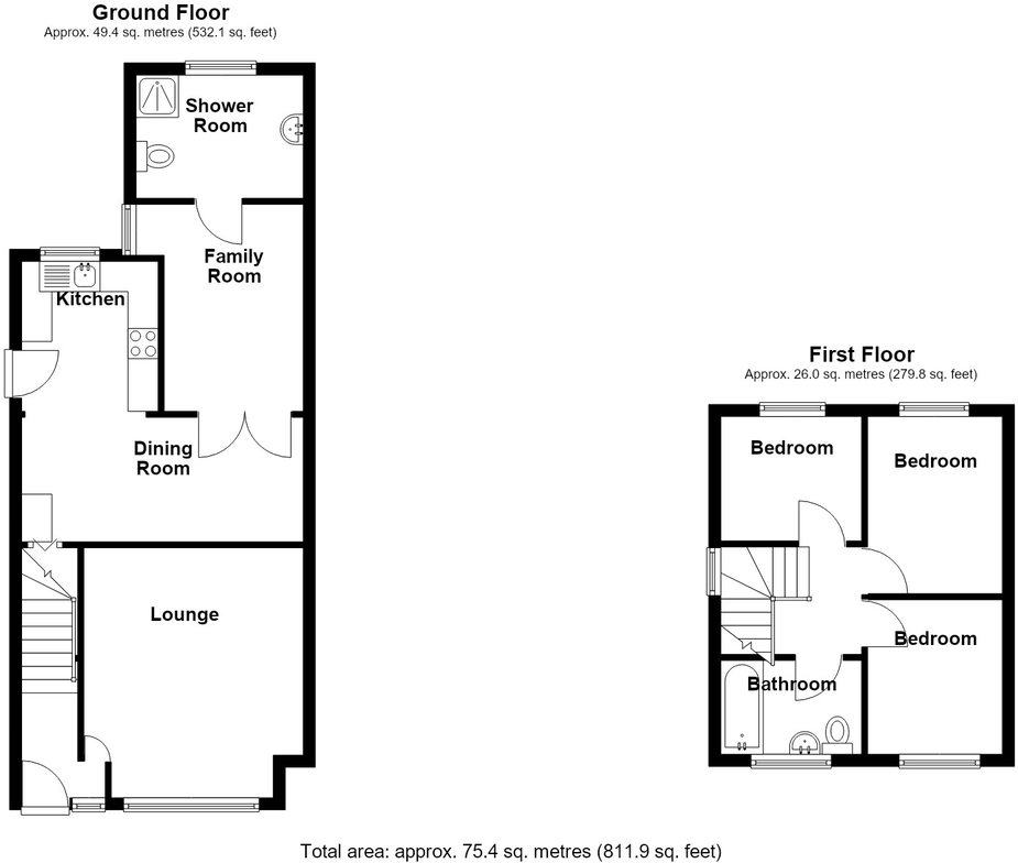 Shaftmoor Lane, Hall Green, Birmingham, B28 8SN floorplan