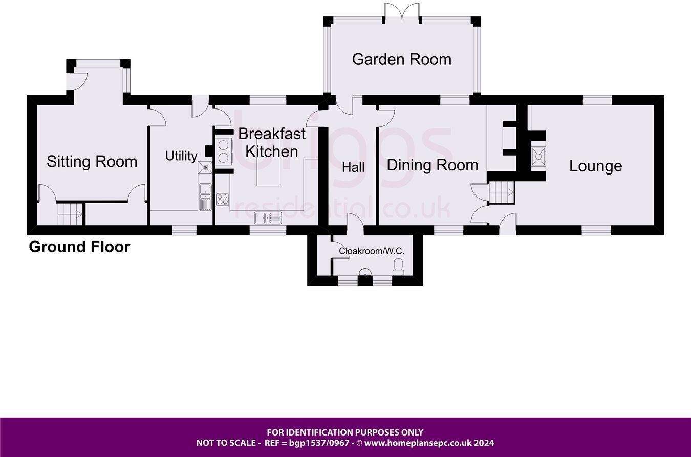 West End Road, Maxey, Market Deeping, PE6 floorplan