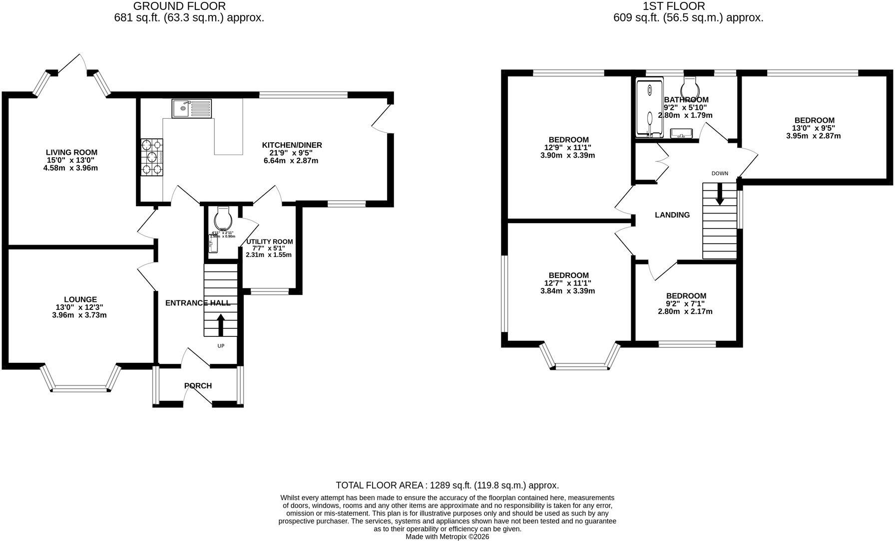 Norwood Avenue, Bramhall, SK7 floorplan