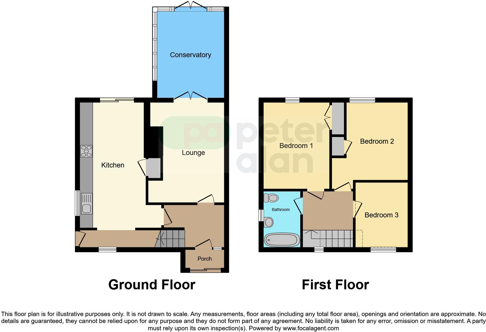 Heol Gwyrosydd, Penlan, Swansea floorplan