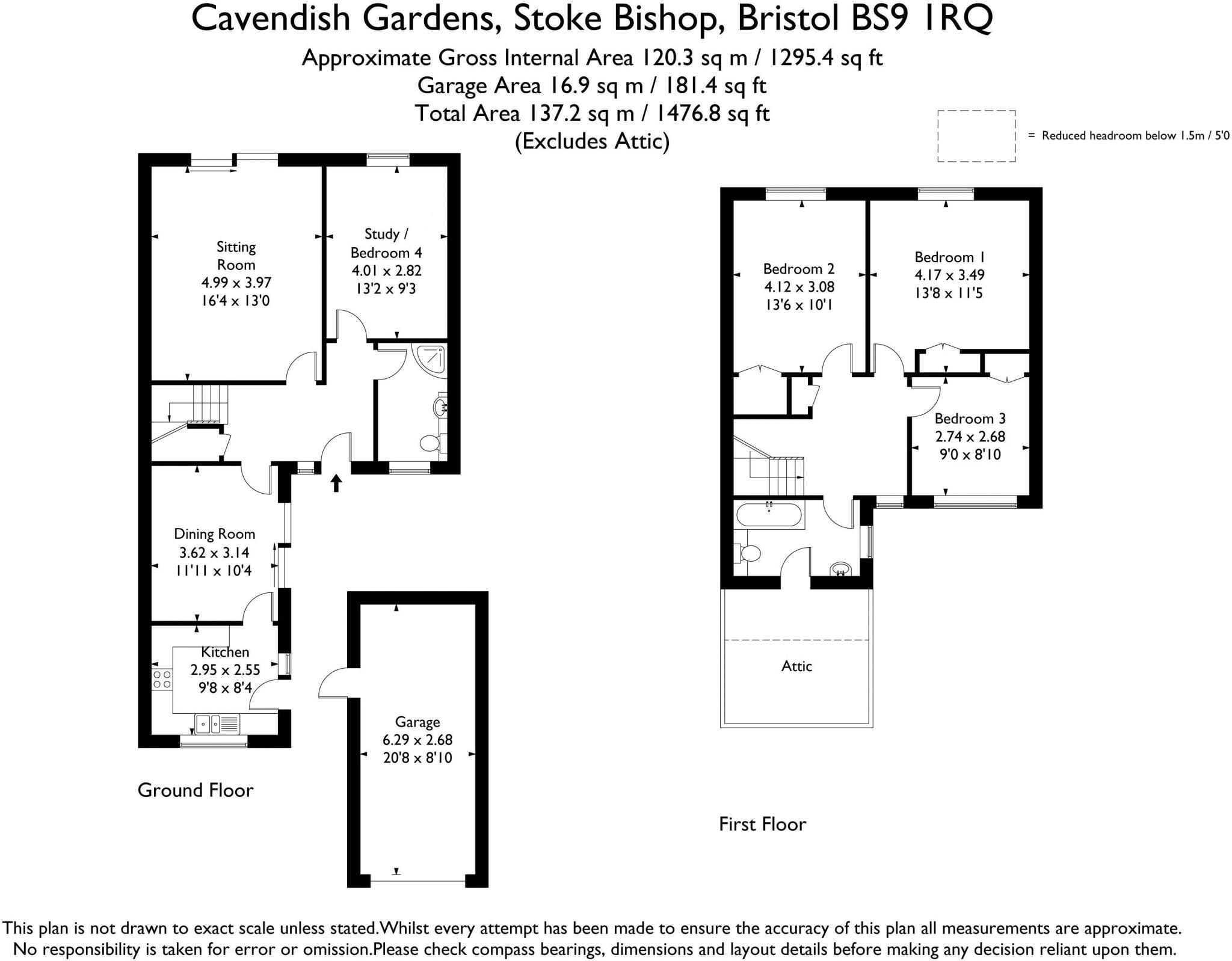 Cavendish Gardens | Sneyd Park floorplan