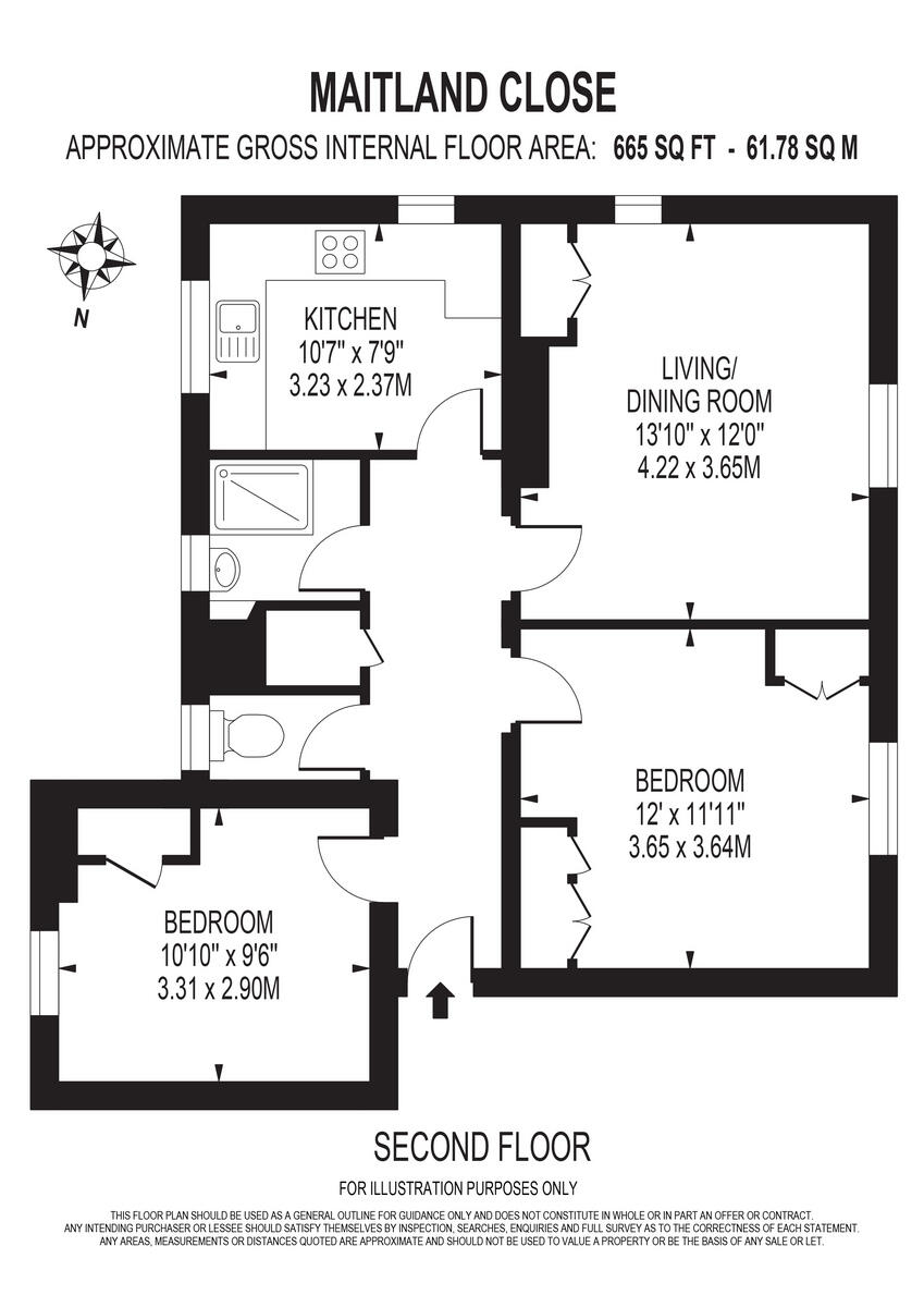 Maitland Close, Greenwich, SE10 floorplan