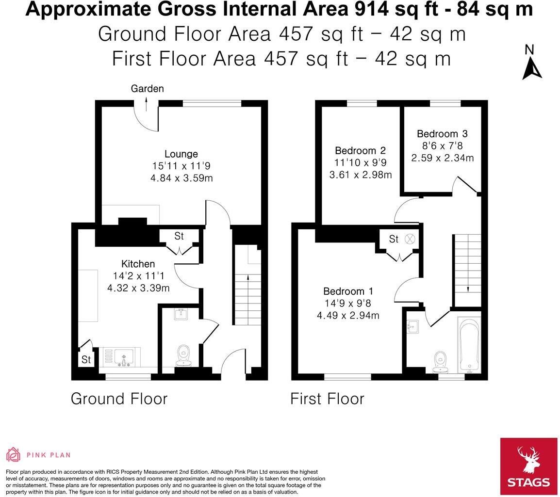 Bank Lane, Totnes floorplan