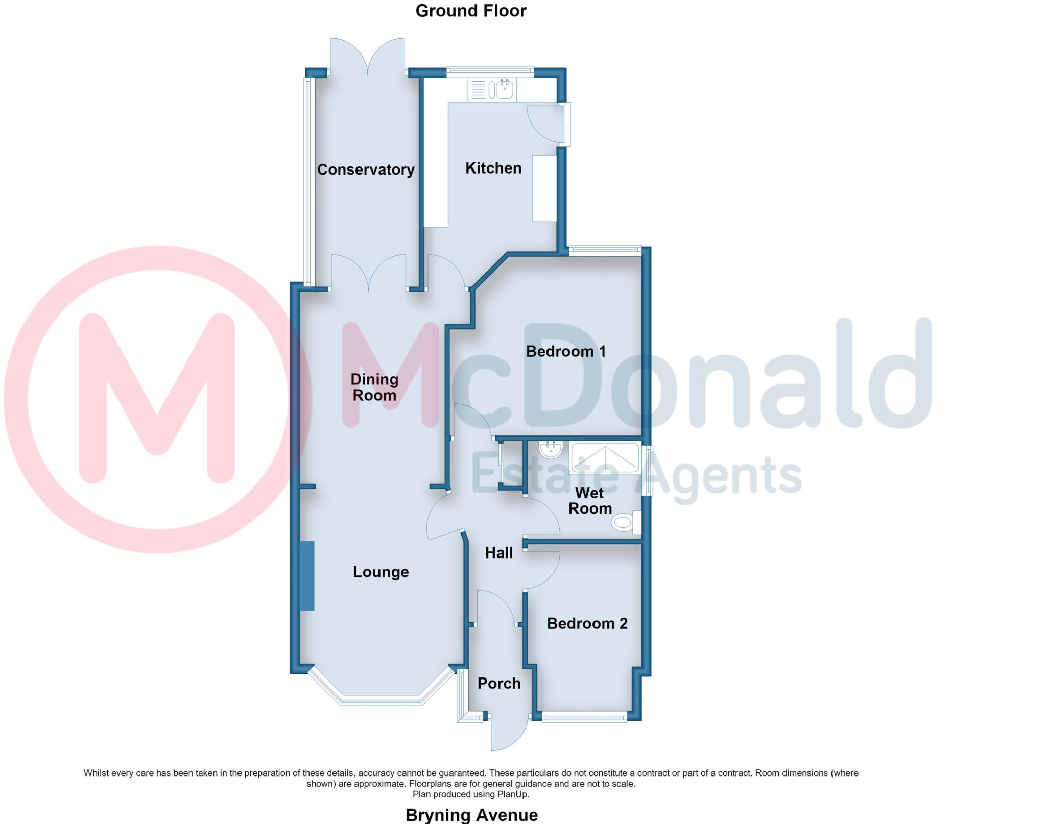 Bryning Avenue, Bispham floorplan