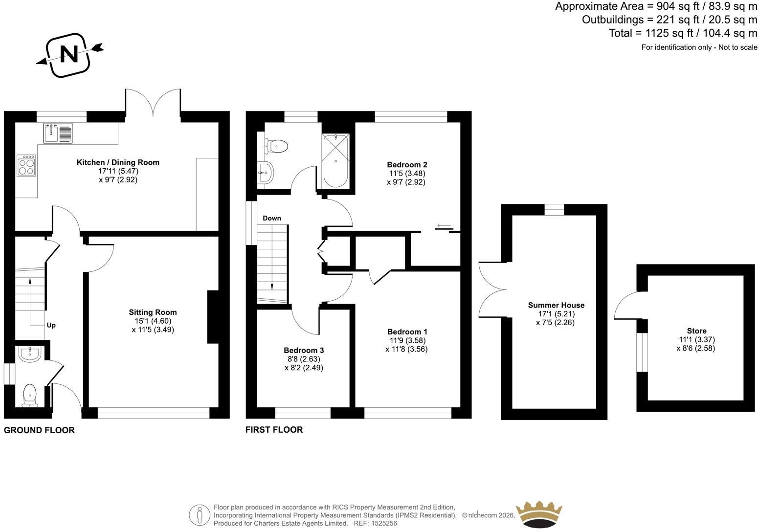 Meadcroft Close, Warsash, Southampton, Hampshire, SO31 floorplan