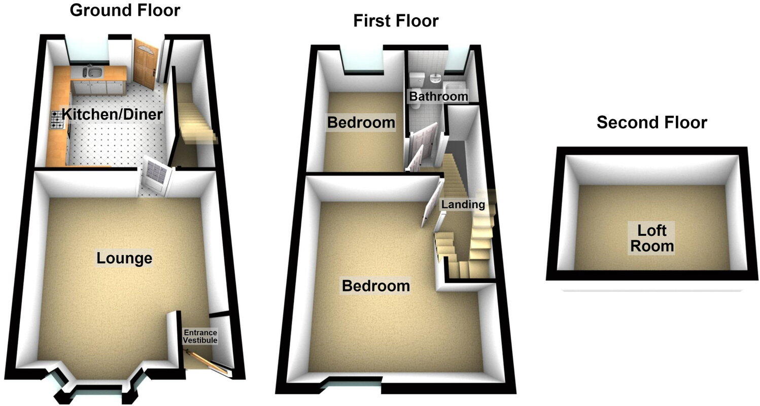 27 Colville Road, Boundary Park, Oldham, OL1 2NX floorplan